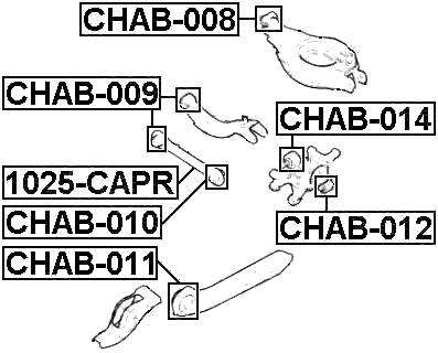 CHAB-008 - REAR ROD BUSHING