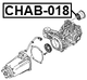 CHAB-018 - REAR DIFFERENTIAL BUSHING