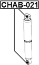 CHAB-021 - BUSHING, REAR SHOCK ABSORBER
