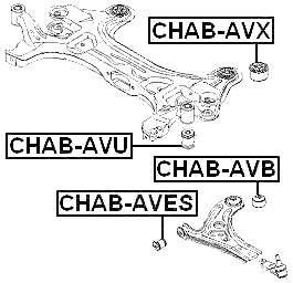 CHAB-AVX - SUBFRAME BUSHING