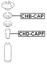 CHB-CAP - FRONT SHOCK ABSORBER BEARING