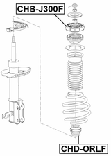 CHD-ORLF - FRONT SHOCK ABSORBER JOUNCE BUMPER