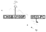 CHSB-U100F - FRONT STABILIZER BAR BUSH D21