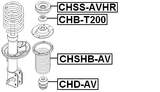 CHSS-AVHR - FRONT SHOCK ABSORBER MOUNTING