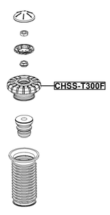 CHSS-T300F - FRONT SHOCK ABSORBER MOUNTING ASSEMBLY (WITH SHOCK ABSORBER BEARING)