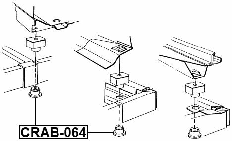 CRAB-064 - SUBFRAME BUSHING