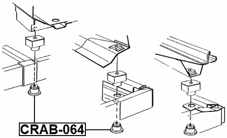 CRAB-064 - SUBFRAME BUSHING