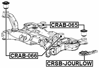 CRAB-066 - SUBFRAME FRONT BUSHING