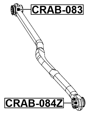 CRAB-084Z - BUSHING, FRONT TRANSVERSAL ROD