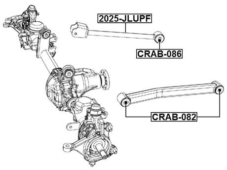 CRAB-086 - FRONT ROD BUSHING
