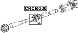 CRCB-300 - DRIVE SHAFT BEARING