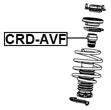 CRD-AVF - FRONT SHOCK ABSORBER JOUNCE BUMPER