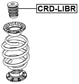 CRD-LIBR - REAR SHOCK ABSORBER JOUNCE BUMPER