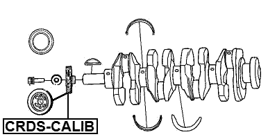 CRDS-CALIB - CRANKSHAFT PULLEY