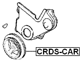 CRDS-CAR - CRANKSHAFT PULLEY