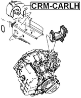 CRM-CARLH - LEFT ENGINE MOUNT