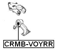 CRMB-VOYRR - REAR ENGINE MOUNT BUSHING