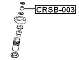 CRSB-003 - REAR SHOCK ABSORBER BUSHING