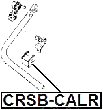 CRSB-CALR - REAR STABILIZER BAR BUSH D15