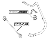 CRSB-JOURF - FRONT STABILIZER BAR BUSH D28