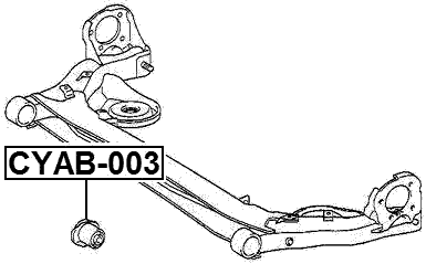 CYAB-003 - REAR CROSSMEMBER BUSHING