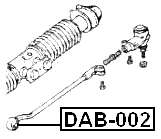 DAB-002 - STEERING TIE ROD BUSHING