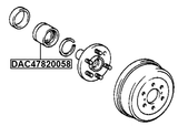 DAC47820058 - REAR WHEEL BEARING 47X82X58