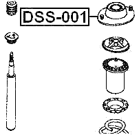 DSS-001 - FRONT SHOCK ABSORBER MOUNTING