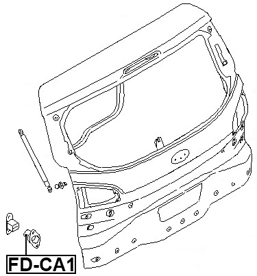FD-CA1 - TRUNK LID CUSHION