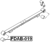 FDAB-019 - REAR LEAF SPRING BUSHING