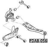 FDAB-056 - REAR ARM BUSHING