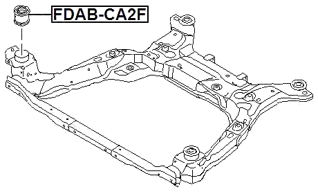 FDAB-CA2F - SUBFRAME BUSHING
