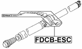 FDCB-ESC - DRIVE SHAFT BEARING