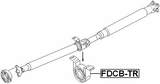 FDCB-TR - DRIVE SHAFT BEARING