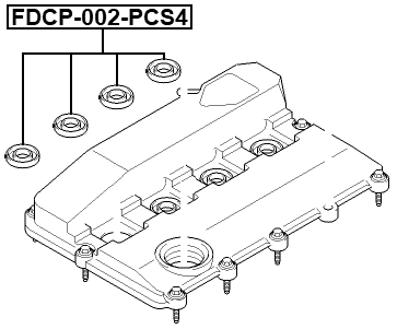 FDCP-002-PCS4 - INJECTOR OIL SEAL