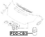 FDD-CB3 - BUMPER HOOD