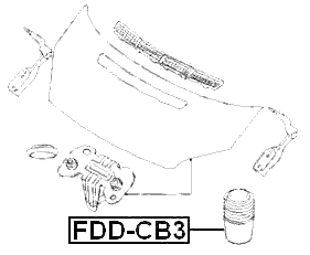 FDD-CB3 - BUMPER HOOD