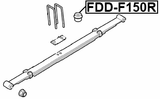 FDD-F150R - REAR LEAF SPRING RUBBER BUFFER
