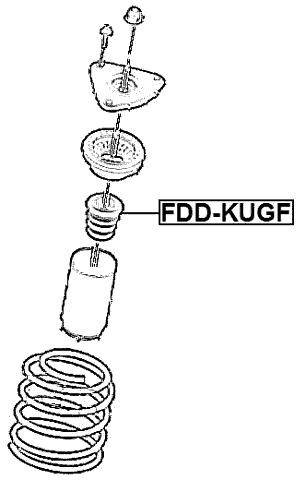 FDD-KUGF - FRONT SHOCK ABSORBER JOUNCE BUMPER