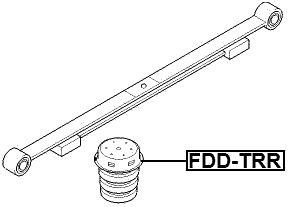 FDD-TRR - REAR SHOCK ABSORBER JOUNCE BUMPER