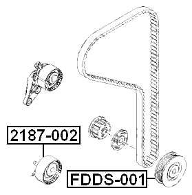 FDDS-001 - CRANKSHAFT PULLEY
