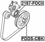 FDDS-CBK - CRANKSHAFT PULLEY