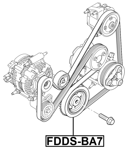 FDDS-SEWA - CRANKSHAFT PULLEY SEWA