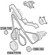 FDDS-TT9TD - CRANKSHAFT PULLEY TDCI
