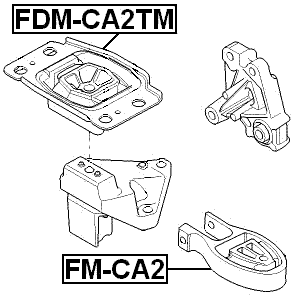FDM-CA2TM - TRANSMISSION MOUNT