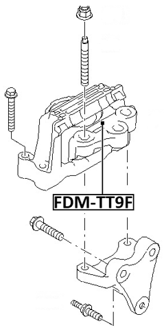FDM-TT9F - FRONT ENGINE MOUNT (HYDRO)