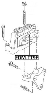 FDM-TT9F - FRONT ENGINE MOUNT (HYDRO)