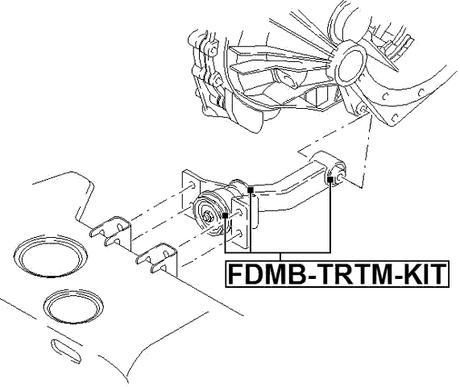 FDMB-TRTM-KIT - ENGINE MOUNT BUSHING KIT