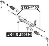 FDSB-F150SG - STEERING RACK BUSHING