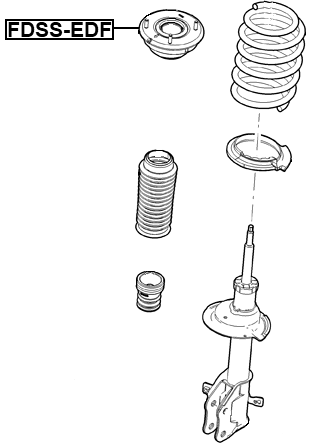 FDSS-EDF - FRONT SHOCK ABSORBER MOUNTING